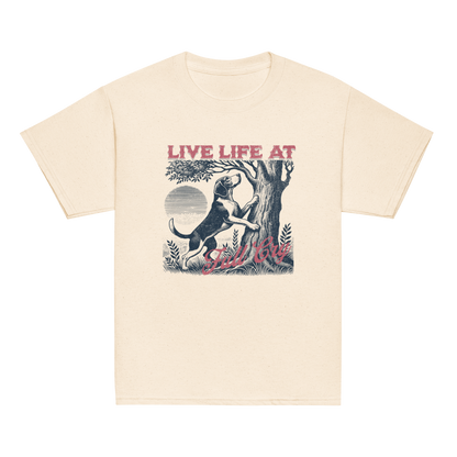 Live Life At Full Cry Youth Shirt